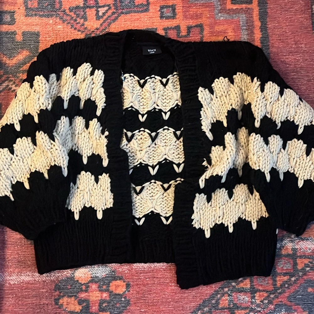 Chunky knit sweater